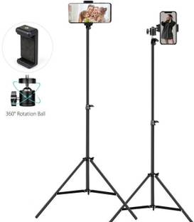 SHUDAUSHI 200cm Extendable Tripod Stand, 360 Degree Rotating Digital stand Tripod Ball Head, Tripod Kit