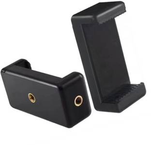 MOOZMOB SET OF 2 Tripod Mobile Mount Adapter Phone Clip Holder for Mobiles Tripod Bracket, Tripod, Tripod Clamp, Tripod Ball Head, Tripod Kit, Monopod, Monopod Kit