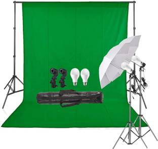 PICPRO Green Screen Kit for Videoshoot & Photography Background Stand Tripod Kit