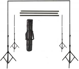 पिकप्रो 9 x 9 Feet Backdrop Photo Light Studio Photography Background Stand Kit ट्राइपॉड किट