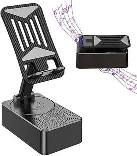 Fing Phone Stand with Speaker - Universal Phone Mount Anti-Slip Desk Cellphone Holder Tripod Kit