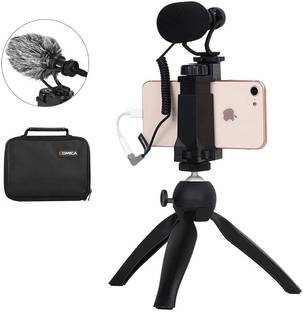 Clairbell ZED_1008_Video Vlogger Kit Microphone LED Fill Light Tripod for Phone Video kit Tripod Kit