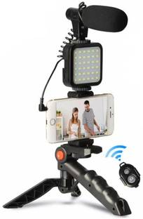 Clairbell ZED_1025_Video Vlogger Kit Microphone LED Fill Light Tripod for Phone Video kit Tripod Kit