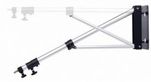MVPRO Wall Mounting Boom Arm with Triangle Base for Photography Studio Light Monolight Tripod Kit