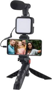 FITRIC A-4 Vlogging Kit Recording YouTube Videos, Podcasting & Content Creation Monopod Tripod Kit, Monopod Kit, Tripod