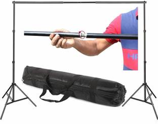 GiftMax 9 x 9 Feet Backdrop Photo Light Studio Photography Background Stand Kit Tripod Kit