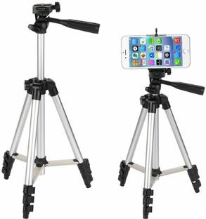 satishrajveer 3110 for Mobile, DSLR, Mirrorless, Sports & Action Portable Lightweight Aluminum Tripod Kit, Tripod, Tripod Ball Head, Tripod Clamp, Monopod Kit, Monopod, Tripod Bracket