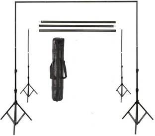 PICPRO 9 x 9 Feet Backdrop Photo Light Studio Photography Background Stand Kit Tripod Kit