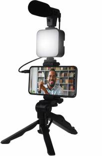 Zohlo Vlogging Kit for Recording YouTube Videos, Podcasting and Content Creation Tripod Kit, Monopod K...
