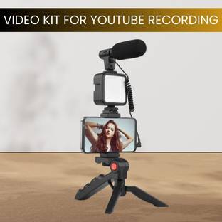 FRONY Mini Tripod Stand (Video Kit)For Video Recording,Vlogging Kit & Video MakingB62 Tripod