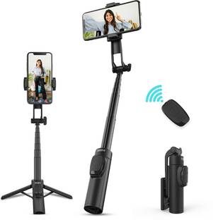 SKYVIK SIGNIPOD COMPACT Selfie Stick for Travel Vlogging with Bluetooth Remote Tripod