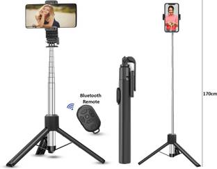 Ruskin Y17 Selfie Stick Tripod Stand for Photography Extendable Selfie Stick 170cm Long Tripod, Monopod Kit, Tripod Kit