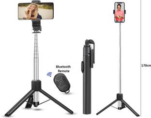 Ruskin Y17 Selfie Stick Tripod Stand for Photography Extendable Selfie Stick 170cm Long Tripod, Monopod Kit, Tripod Kit