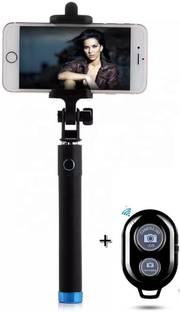 POZUB Handheld Extendable Monopod 2in1 Wired & Bluetooth Selfie Stick Mobile Holder Tripod, Monopod, Monopod Kit, Tripod Ball Head, Tripod Bracket, Tripod Clamp, Tripod Kit