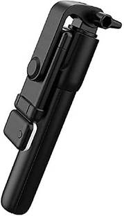 samipna Selfie Stick with Detachable Light, 6 shades(3 Colors & 2 Tones) Microphone