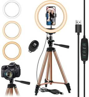 Pharaoh Trypods Ringlight Selfe Remote Mic combo Tripod
