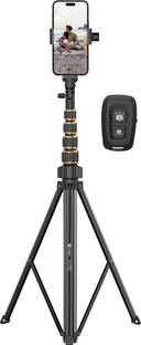 Tygot X-1 PRO 78-Inches (200cm) Aluminium Tripod with Bluetooth Remote Stand for Phone Tripod