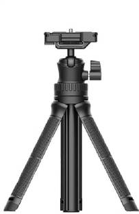 Yantralay Extendable Table top Tripod Selfie Stick with 2 in 1 Phone Mount, Vlogging Tripod