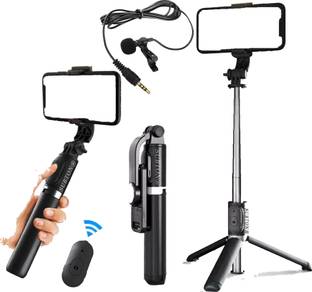 subton Photography Mini Tripod With Bluetooth Remote For Mobile Youtube Vlog Reels Tripod, Tripod Bracket, Tripod Clamp