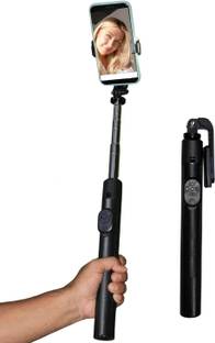 Ruskin Selfie Stick Tripod Y17 180cm expandable Tripod Bluetooth Remote Tripod, Monopod Kit, Tripod Kit