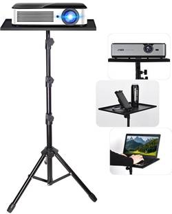 BROLAVIYA (Renewed) Refurbished Multi-Purpose Projector Tripod Stand, Laptop Stand Tripod