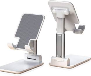 Mobtude Desktop Mobile Phone Stand,Table Mobile Adjustable & Foldable Mobile Holder Tripod