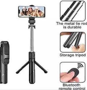 CHG Bluetooth Extendable Wireless Remote Stand 3-in-1 Multifunctional Selfie Stick Tripod, Tripod Kit, Tripod Bracket