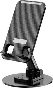 Mobtude Desktop Mobile Phone Stand,Table Mobile Adjustable Height anti-skid silicone pad Tripod