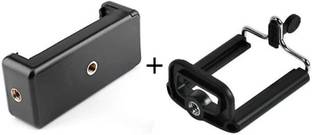 PULTO 2 Hole Mount Holder Clip/Mount Adapter/Adjustable Clamp &360 Degree mobile clip Tripod, Monopod, Monopod Kit, Tripod Ball Head, Tripod Bracket, Tripod Clamp, Tripod Kit