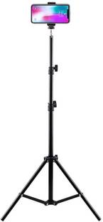 Techobucks BEST BUY Heavy Duty Metal 2.1m Tripod Light Stand Max 200cm Tripod for Photo Studio Softbox Video Flash Reflector Lighting Background Stand YouTube Maker Instagram Reels Tripod, Tripod Kit, Monopod Kit, Tripod Bracket