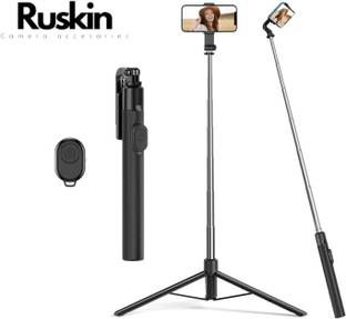 Ruskin Y17 Selfie Stick Tripod for Photography with Bluetooth remote Selfie Stick 180cm Tripod, Monopod Kit, Tripod Kit