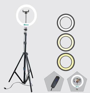 JAMMY ZONES Tripod stand with ring light for perfect video and picture shooting Tripod, Tripod Kit