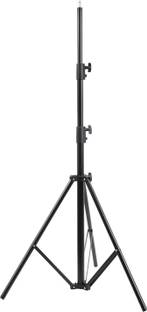 Urban Infotech Heavy-Duty Ring Light Stand Tripod Stand Selfie Ring Light Stand for Ring Light, Reflectors, Photo Live Streaming Makeup Videos vlogging & Video Studio Shooting (Portable, Foldable) Tripod (Black, Supports Up to 2600 g) Tripod