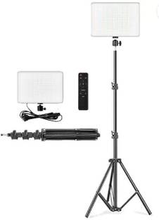 PICPRO LED Video Soft Light Panel, for Studio Photography | Video Recording |Conference Tripod Kit