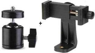 Blue Birds Tripod Ball Head with 360 Degree Mobile Holder Mount Bracket Tripod, Tripod Ball Head, Tripod Bracket, Tripod Clamp, Monopod