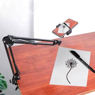 ZOKMOB Overhead Video Stand Phone Holder for Streaming Cooking Art Sketch Craft Videos Tripod, Tripod Kit, Tripod Clamp, Tripod Bracket, Monopod, Monopod Kit