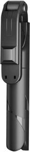 Sulfur 3 in1 Multi-Purpose Bluetooth Extendable Wireless Remote Selfie Stick Tripod Stand with Bluetooth Remote Shutter for Making YouTube, Vlog Videos,YouTube ,Instagram, for Mobile and All Smartphone Tripod, Tripod Bracket, Tripod Kit