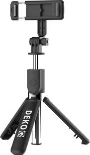 DEKOQ Monopod Stand & Mobile Stand Compatible with All Mobile Phones Tripod