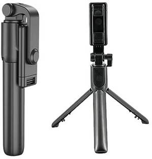 hybite 3 in 1 Portable Selfie Stick with Bluetooth Remote, Mobile Stand Tripod