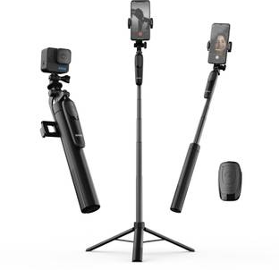 SKYVIK SIGNIPOD Flex 360 Selfie stick with Bluetooth Remote for Vlogging Youtube Insta Tripod