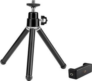 ADCOM Mini Tripod With Smartphone Holder -Compatible with All iPhone & Android Devices Tripod