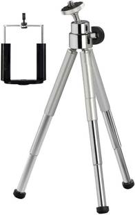 Huntindia Compact Telescopic Phone Holder for Desktop Photography Stand Mini Mobile Stand Tripod, Tripod Kit, Tripod Ball Head, Tripod Clamp, Monopod, Tripod Bracket