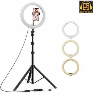 NEELTREDE New Selfie Ring Light 10 inch with 3 Light Modes Tripod