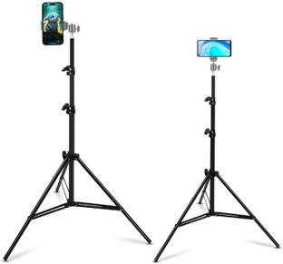 SURYAKUSH New 2.1m Aluminum Tripod with 1/4 Screw for Gopro Phone Live Vlog Photography Tripod, Monopo...