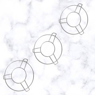 Glory Stainless Steel Round Table Ring, Hot Pot Stand, Hot Pan/Vessel Holder(Small) Classic Trivet