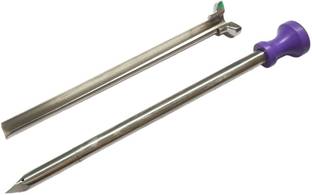SI Rudra Laparoscopic SPC Trocar 18FR Stainless Steel Reusable Trocar