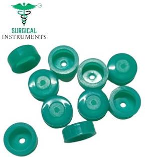 SI Rudra Laparoscopic 10pc Rubber Washer 5mm for Trocar Silicon Material Trocar