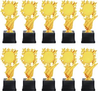 SPELLBALE 10 PC Trophy 06 with Customization Logo for Events, Functions, Award Trophy