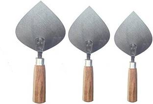 CRAFTY COTTAGE Tools Set of 3 Karni/Kanni (Small, Medium, Large) Karni Tools 30 cm Garden Trowel