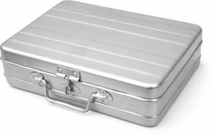 JAYCO Aluminium Storage Box - 12" Silver Metal Box